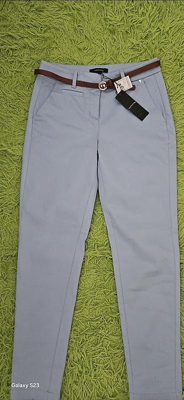 mornarske kape prodaja: Nove S.Oliver pantalone 34, nežno.plave boje — 1