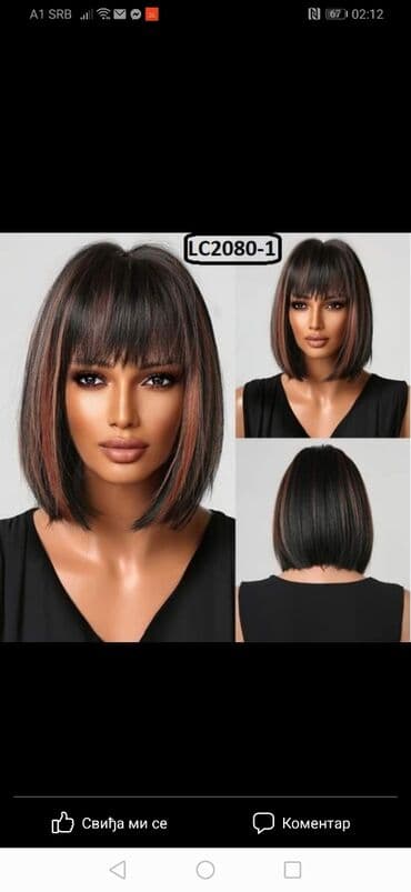 sasvim prirodno majice: Perike poluprirodne
4800 dinara
Saljemo postexpresom — 7