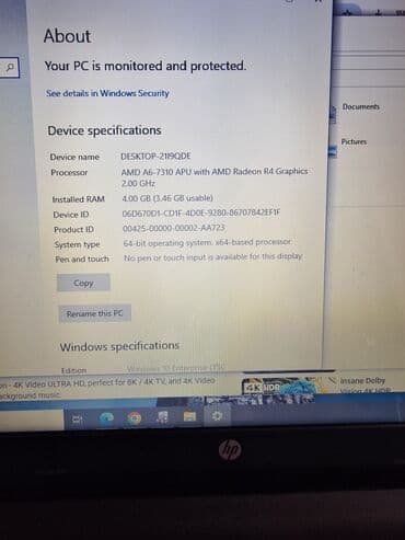 torbe za laptop carpisa: AMD A6, 4 GB OZU, 15.6 " — 7