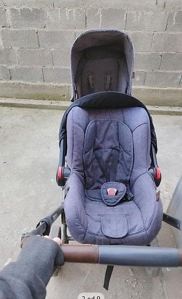 bunde za decu: Prodajem nemačka kolica za blizance/dvoje dece različitog uzrasta 0+ — 2