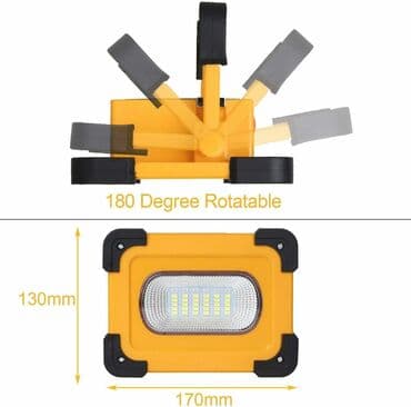 torbice za telefon: Solarna Punjiva LED lampa Lampa snage 60W. Puni se do 8 sati može da — 4