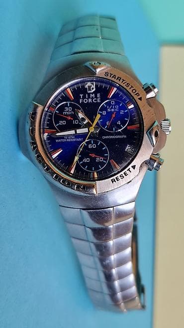 muške tom tailor jakne: Time Force muški hronograf sat – V-Action serija - Kućište i — 5