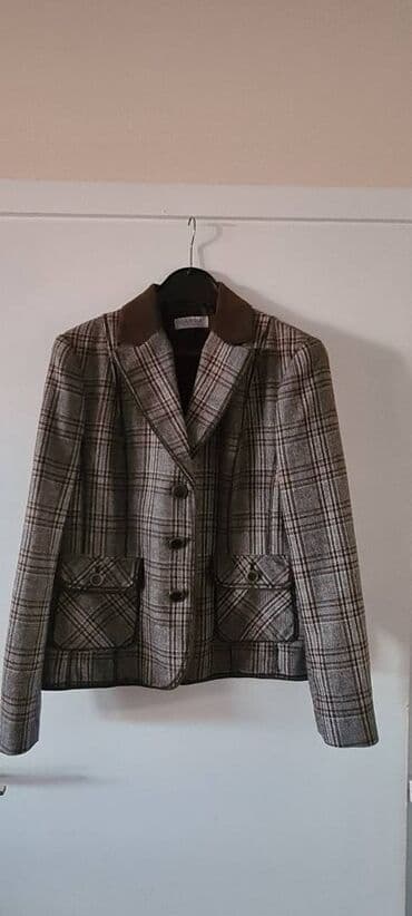 zara helanke sa prorezom: XL (EU 42), Wool, Plaid — 1
