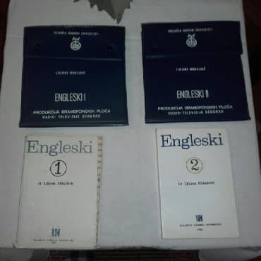 bicikle sa prednjim i zadnjim amortizerima: Knjige i gramofonske ploce za pocetnike ucenja engleskog jezika 1. I — 1