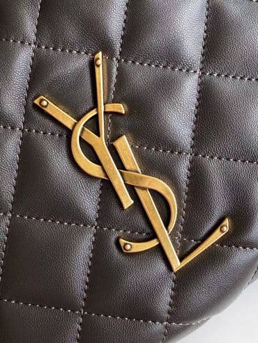 pletene torbe: Torba za rame, YSL, Materijal: Koža — 5