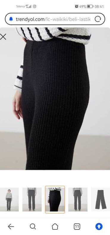 Kape i aksesoari: M, Visok struk — 2