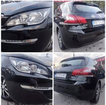 lidl kompresor za vazduh: Crni Peugeot 308, kompaktan automobil pogodan za gradsku vožnju i duža — 16