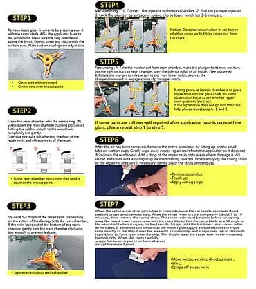 atv na prodaju: Nov komplet za popravku stakla alat izbacuje vazduh iz oštećenog — 9