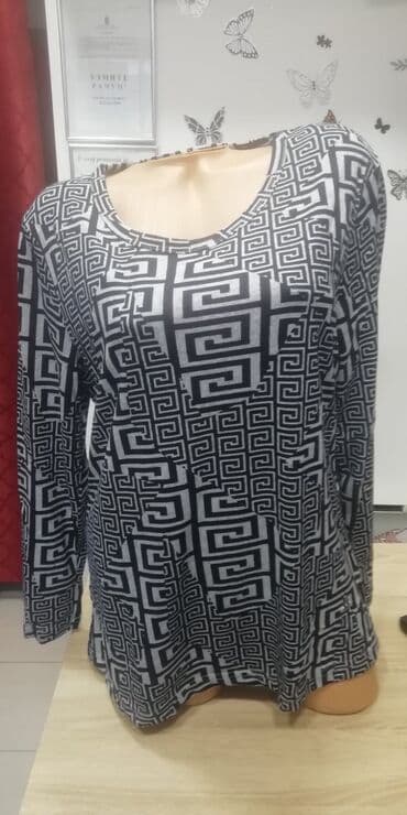 Košulje, bluze i tunike: Zenske majice pamuk - elastin vel Xl 2xl 3xl 4xl po ceni od samo 890 — 2