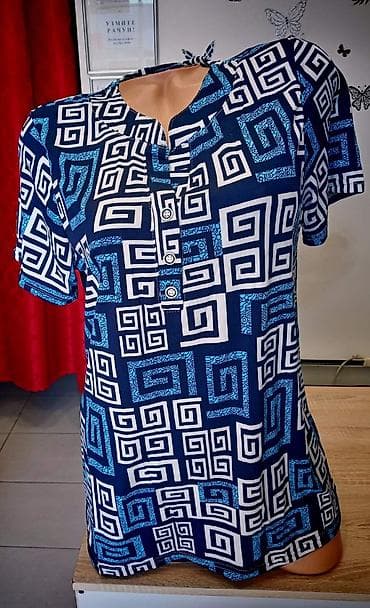 Majice kratkih rukava: Ženske majice viskoza elastin vel. L. Xl. 2xl. 3xl. Cena 699din — 2
