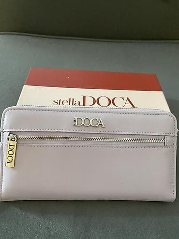 cajka satovi: Stella DOCA ženski novčanik – pastelno ljubičasti - Brend: Stella — 4