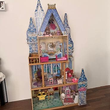 vans patike za decu: Drvena kuća/dvorac za lutke – Disney Princess stil Veliki višespratni — 2