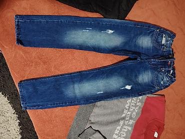 na naduvavanje: Paket garderobe za decaka Vel 128 1 jaknica 5 donja dela 7 — 5