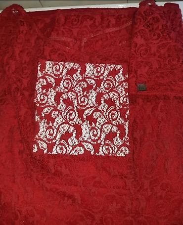 obuca bona: Haljina “Luna” – model Dalija - Elegantna čipkana haljina u dubokoj — 9