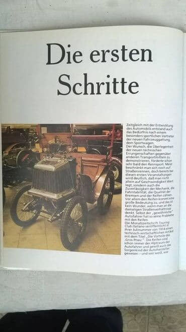 ptice umiru pevajuci knjiga: Knjiga:Sportwagen format 29x23 cm. 77 str.,nem — 4