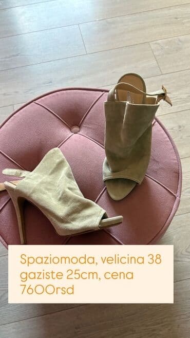 zenske kozne cipele ravne: Salonke, 39 — 10