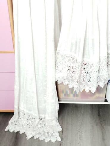 Net, Voile & Sheer Curtains, color - White
