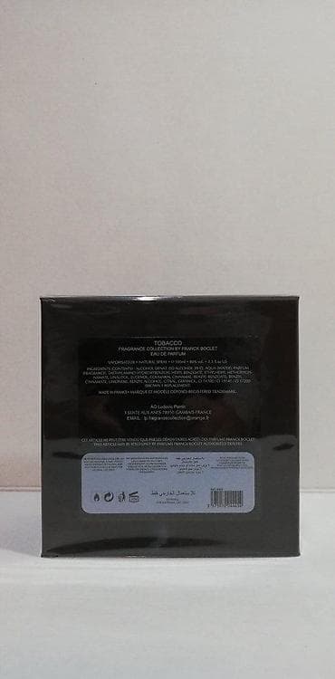 Personal Items: FRANCK BOCLET TOBACCO EDP100ML | Franck Boclet Tobacco edp100ml — 3