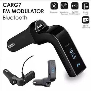 Gume i felne: FM Transmiter Auto Punjac Handsfree Bluetooth NOV 3 u 1 Vise Boja — 5
