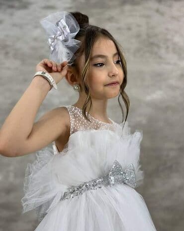 haljine duge: 🥰 Haljinice za princezice od 2 do 12 godina u kompletu sa mašnom za — 4
