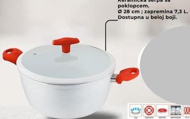 ikea prekrivač za krevet: Cena 3400 din Naša keramicka šerpa Flower 28 Jumbo savršen je izbor — 1