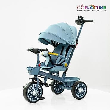 Kids' bicycles: Dečiji tricikl sa ručkom za upravljanje i tendomTricikl model 4001 — 8