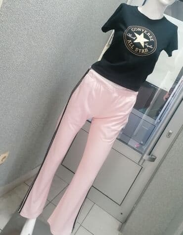 converse sa platformom: Converse, L, Prugasti, bоја - Šareno — 3