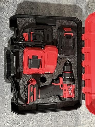 pean i iglodrzac: Akumulatorska bušilica/odvijač Milwaukee M18 – set - Platforma — 3