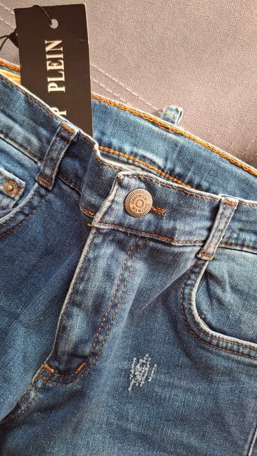 pantalone za punije: Dsquared2 farmerke – slim/skinny model-vel.12 - Plave farmerke sa — 3