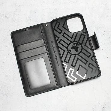 adapter za euro dzek: Maska za Apple iPhone bоја - Crna, Na preklapanje — 2