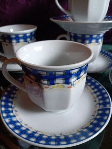 sinsay solje: Solje nove velike porcelanske. Komada. 6. Tacne. 13cm. Solje — 7