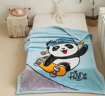 Ćebad i pokrivači: Dečije plišano ćebe – razni motivi. Materijal:mekani — 4