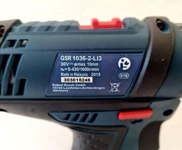 polovne busilice bosch: Prodajem novu i kvalitetnu aku bušilicu (šrafilica) BOSCH sa dodacima — 9