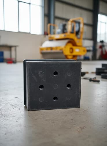 felne aluminijumske 16: Gumeni amortizer vibrovaljka Dynapac CA / C / CK 🔩 U ponudi su nosači — 1