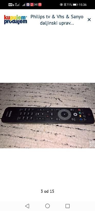 patrone za frizider: Philips univerzalni daljinski upravljač za TV/Video - Model brenda — 3