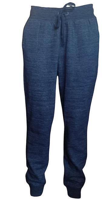 Ženska trenerka – tamnoplave melirane jogger pantalone, veličina xl