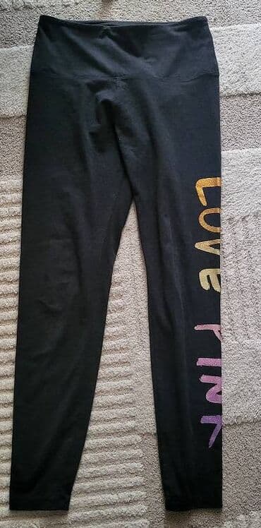 pantalone sa resama: M (EU 38), Pamuk, bоја - Siva — 2