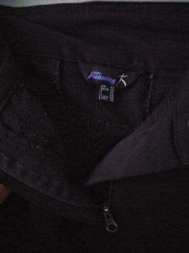 pantalone od vestacke koze: L (EU 40), Regular rise, Flare — 3