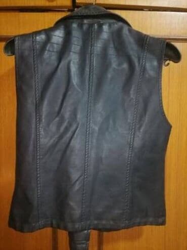 haljinicu elasticna je prilagodjava se telu c: M (EU 38), Faux leather, color - Black — 3