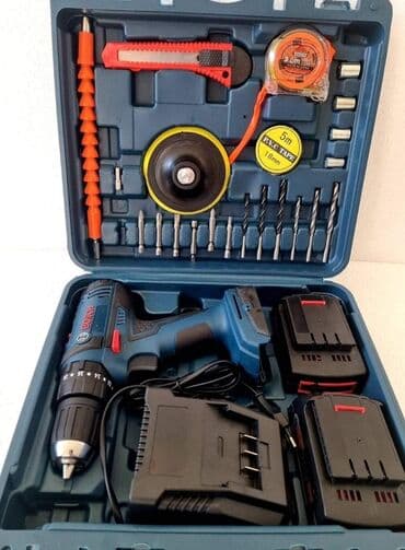 četke za aku bušilicu: Prodajem novu i kvalitetnu aku bušilicu (šrafilica) BOSCH sa dodacima — 6