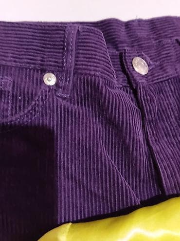 ženski bodi dugih rukava: Ženske pantalone od somota – PRIMARK sve u kompletu - Model: ravne — 3