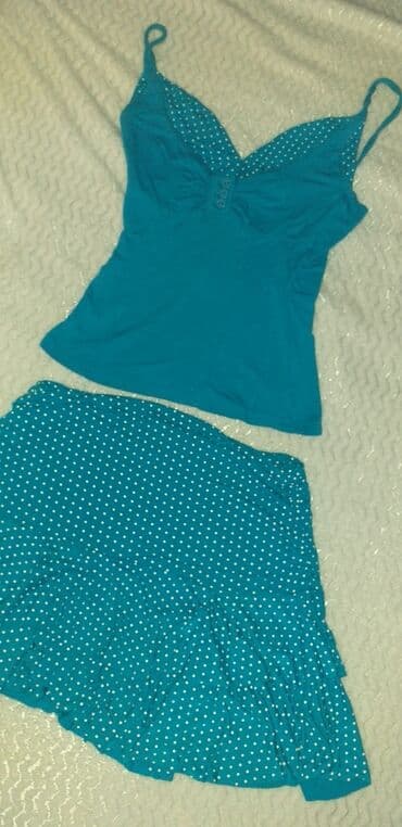 c a jakne: C&A, S (EU 36), Dots, color - Turquoise — 8
