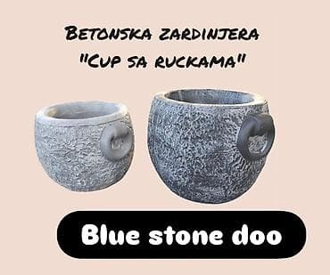 panel 3 cm cena: Betonska žardinjera “Cup sa ručkama” – Blue Stone doo - Materijal — 1