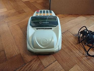 mini laptop samsung: Fiskalna kasa Geneko SuperCash S.
Nepoznato stanje.
Bez adaptera — 7