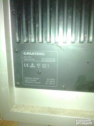 playstation 3 igre prodaja: Aktivni Wufer-Grundig dps 5200 -potpuno ispravan, 8 inca. -3 — 5