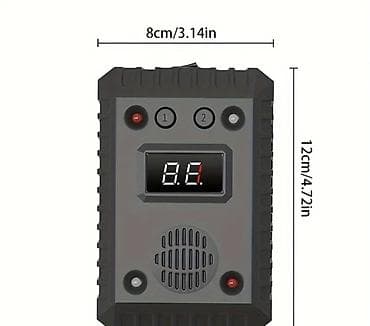 brusilica na baterije: Ultrazvučni rasterivač glodara – set od 1 komada - Prenosni uređaji — 2