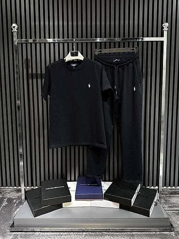 karl lagerfeld majice cena: Muški komplet majica + trenerka pantalone – brendirani modeli - Set — 2