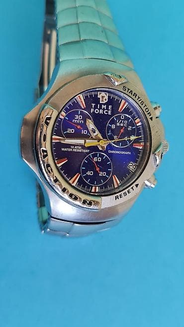 muške tom tailor jakne: Time Force muški hronograf sat – V-Action serija - Kućište i — 1