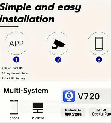 huawei 4g router 2 lte cat4: Set od 2 Wi‑Fi spoljne PTZ sigurnosne kamere - 360° panoramski — 5