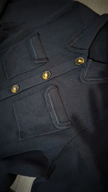 ženske jakne h m: L (EU 40), Wool, Buckle, Single-colored — 2